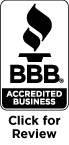 Better Business Bureau Accredited Business | Click for Review