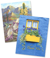 Blank Note Cards Sets 35936 and 35579